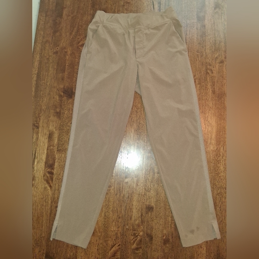 Athleta women’s “Brooklyn Ankle Pant”, color Tan size 4 - Picture 4 of 10